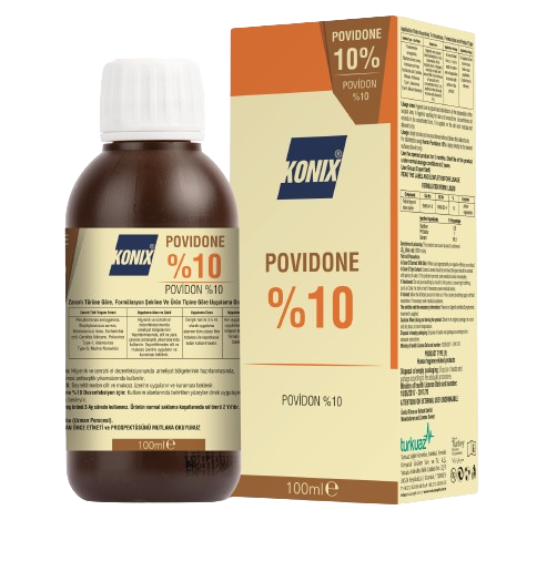 Konix Povidone %10 Cilt Antiseptiği